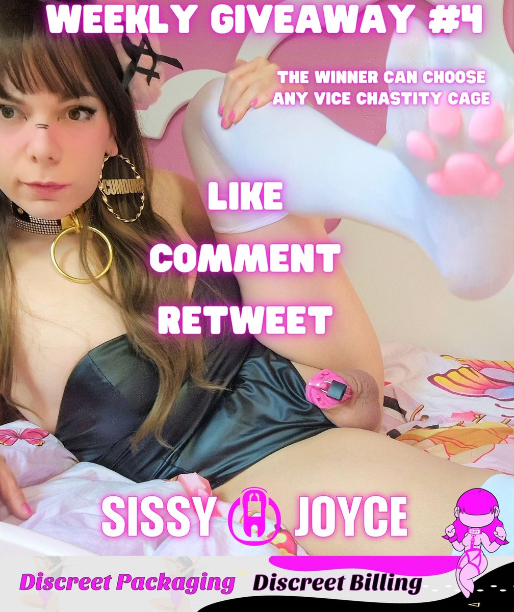 TheSissyMarket's tweet photo. New week, new giveaway! 🥰❤
Like, Comment, Retweet = Chance to win Any Vice chastity cage!! ✨ https://t.co/ESYXoZVTC6
