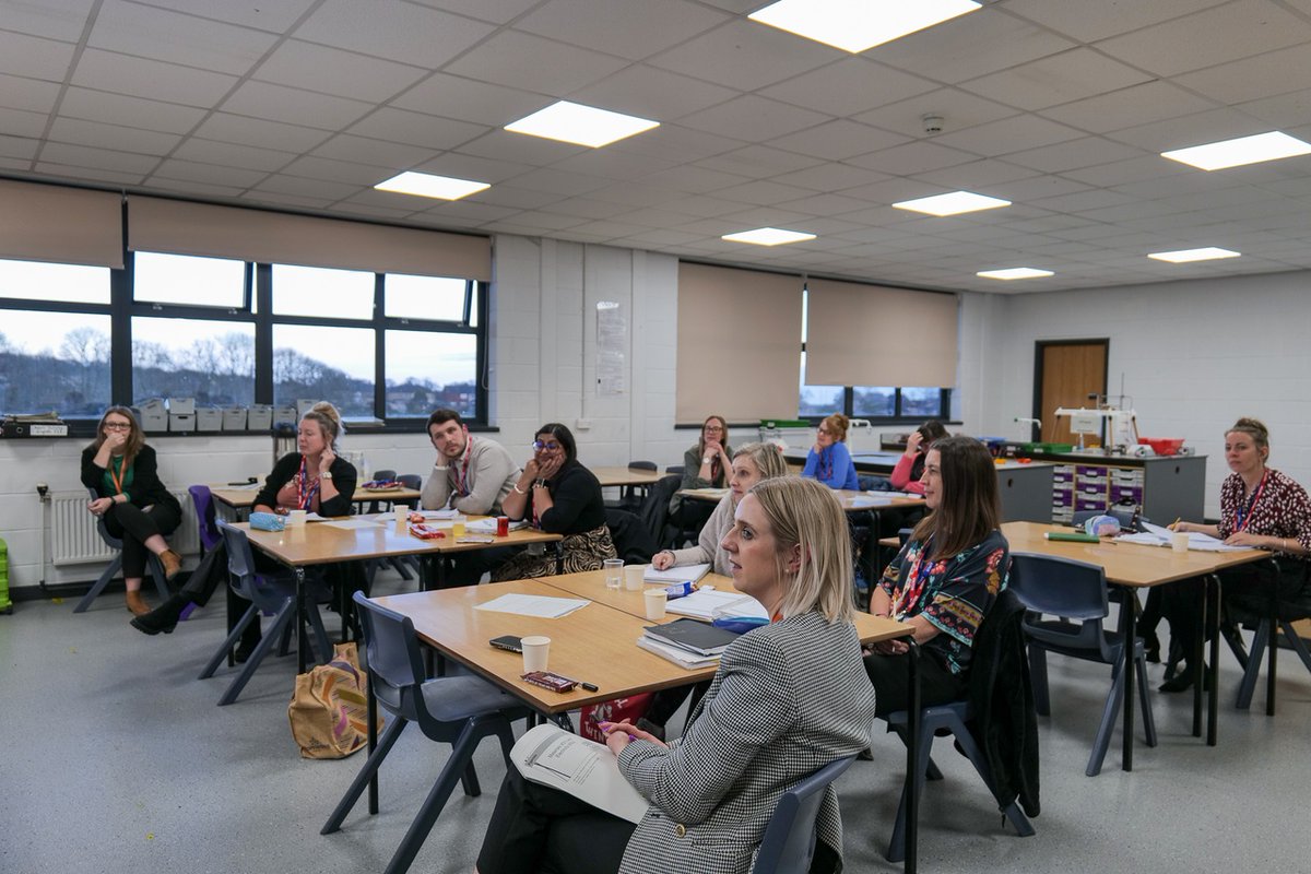 TrinityAcadBrad's tweet photo. It was fantastic to have @ShibdenheadAcad here last week. 😀 

The TAB Primary Science Hub was a great success and we hope that everyone found the training useful. 😊 

We look forward to welcoming you back again soon. 🧡 https://t.co/wCy3WkaTm6