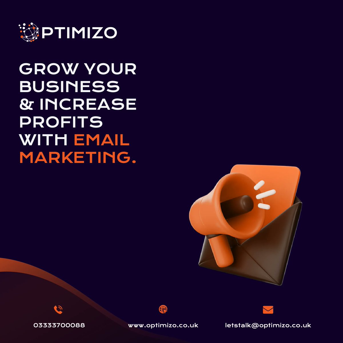 Maximize your reach with our email marketing services. Create personalized campaigns that drive conversions and connect with your target audience. Let's get started! #emailmarketing #marketing #personalized