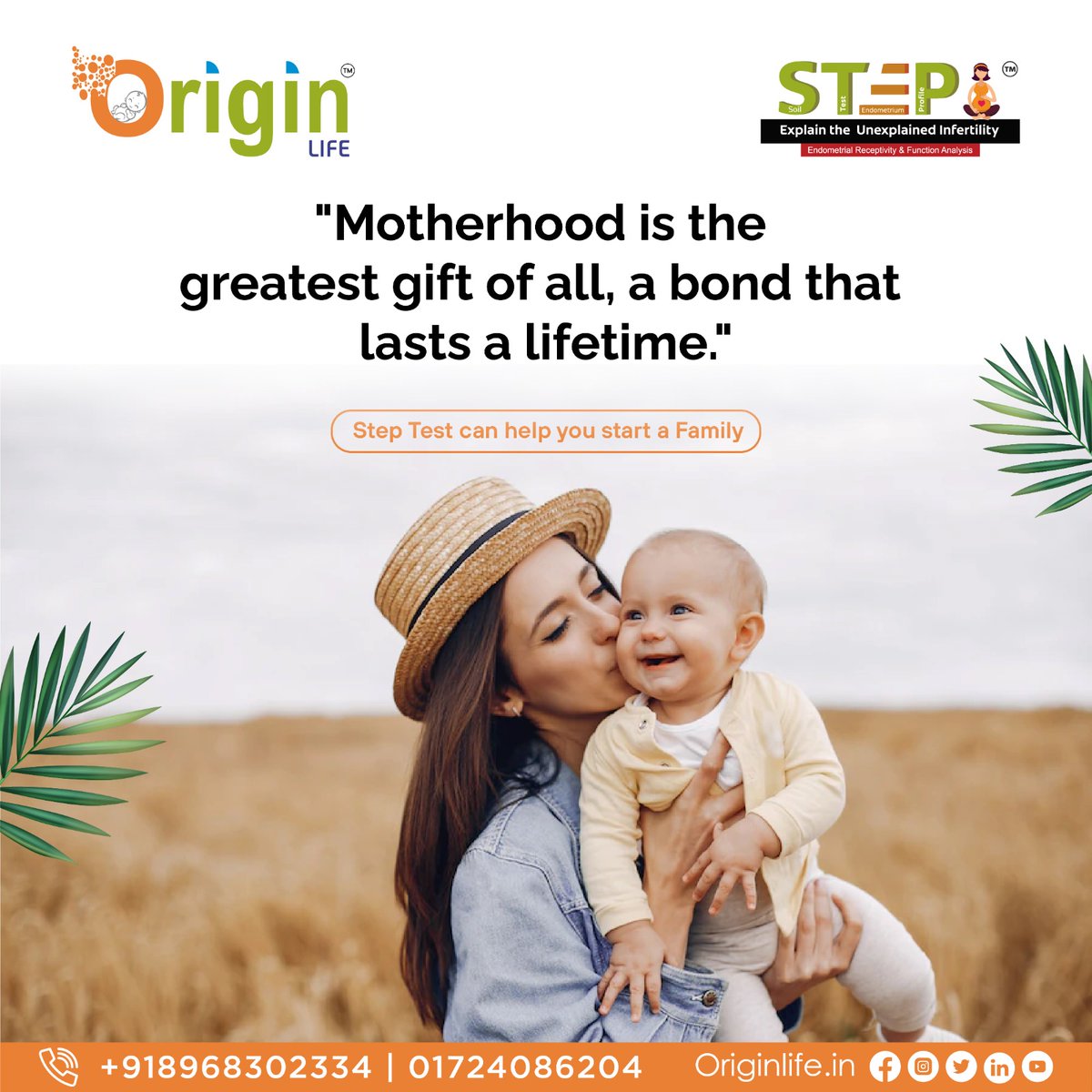 Originlife_chd's tweet photo. If you have been experiencing infertility, it’s time to test your step count.

Free Consultation बुक करें:
Call Now: +91 89683-02334
Visit us: https://t.co/jhjLFY7P63

#originlife #ivffailure #ivf #ivfsupport #ivffamilies #ivfmothers #ivfmoms #fearwomen #NFCChampionship https://t.co/zYwtz288ZM