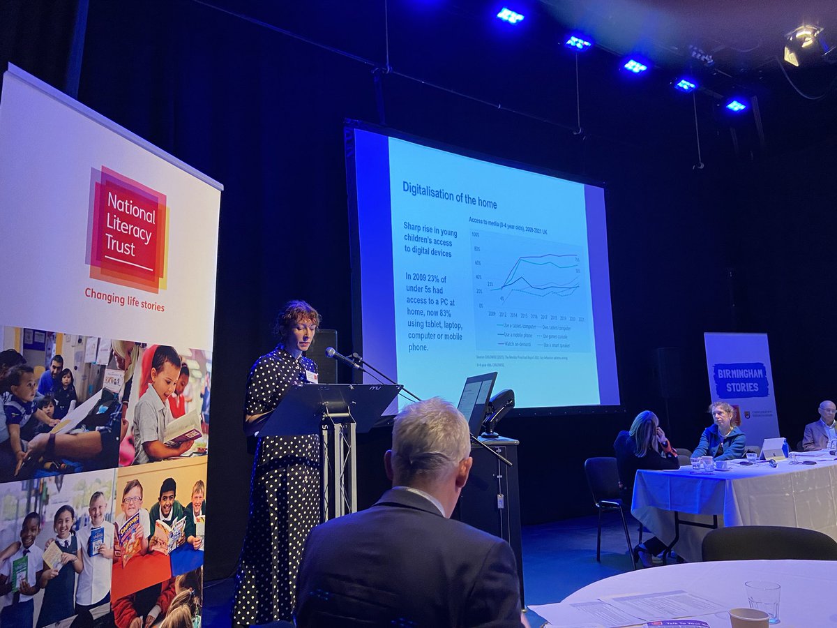 GalwayMr's tweet photo. Talk To You Baby @Literacy_Trust EY conference speaker @ireland_eleanor on @NuffieldFound Changing Face of Early Childhood series looking at ways by which families can be supported through parenting programmes. #TTYB23 https://t.co/iRoiqqEu4T