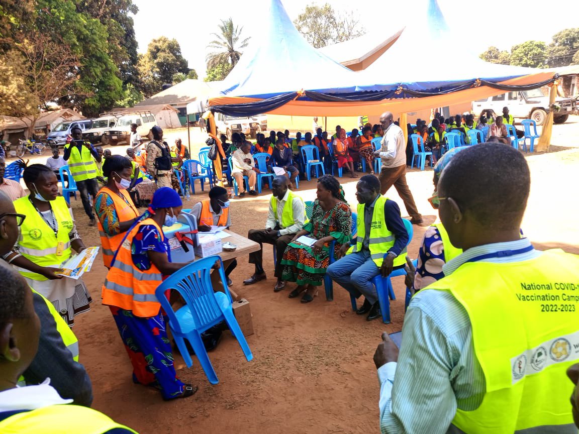 PAtuhebwe's tweet photo. Get vaccinated!
South Sudan commenced a 7-day COVID-19 mass vaccination campaign on January 24th 2023, across several states and counties. The campaign targets 800,000 persons with the J&J vaccine.
#SupportVaccination https://t.co/M9eKfvBEFf