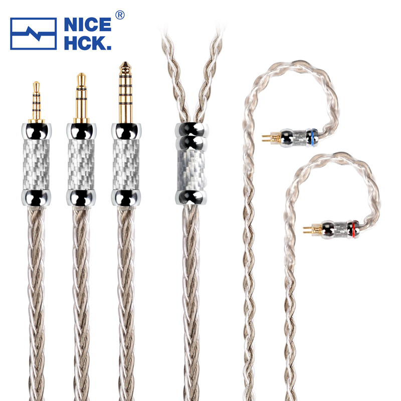 krhifi's tweet image. 🎉NiceHCK SilverCatケーブル新年初売
🌟8芯銀メッキ亜鉛銅合金+銀メッキ金銅合金ケーブル
SilverCat銀色でかっこいいですね
❌元価額:$109.99
✅発売価格:$25.99
コード：C1XKM27A3FJ1 +Extra 5% off coin
低音の伸びが良く+沈み込み深め
ほんまにいい，コストパフォーマンス
aliexpress.com/item/100500516…