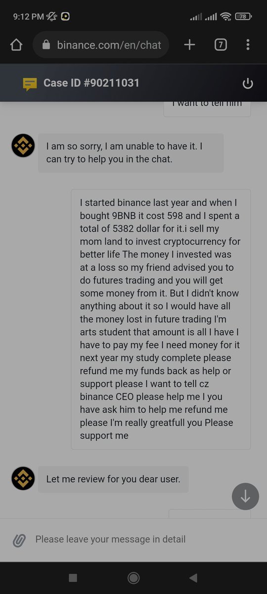 SarahAs5432's tweet photo. @cz_binance Sir please send me 9 bnb https://t.co/WLurmB9YCn