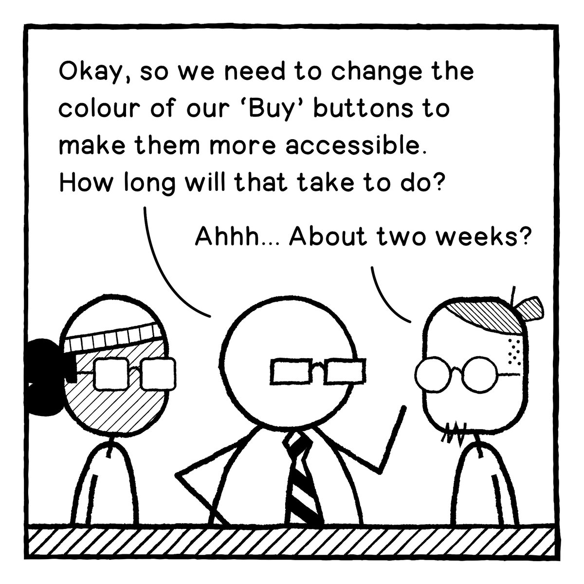 DT_comic's tweet photo. Designers, stop making everything about you. 🧵 https://t.co/3rux4KPPQA
