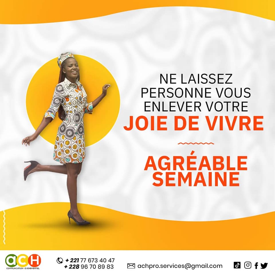 ach_agence's tweet photo. Votre agence vous​ souhaite une bonne semaine avec de bons résultats.
 Faites confiance à nos hôtesses et hôtes pour vos besoins en  accueil événementiel et d'entreprise.
#ACH 
#ach_senegal
#ACH_TOGO
#hôtesse
#accueil
#sourire https://t.co/8OJhwZsV0e