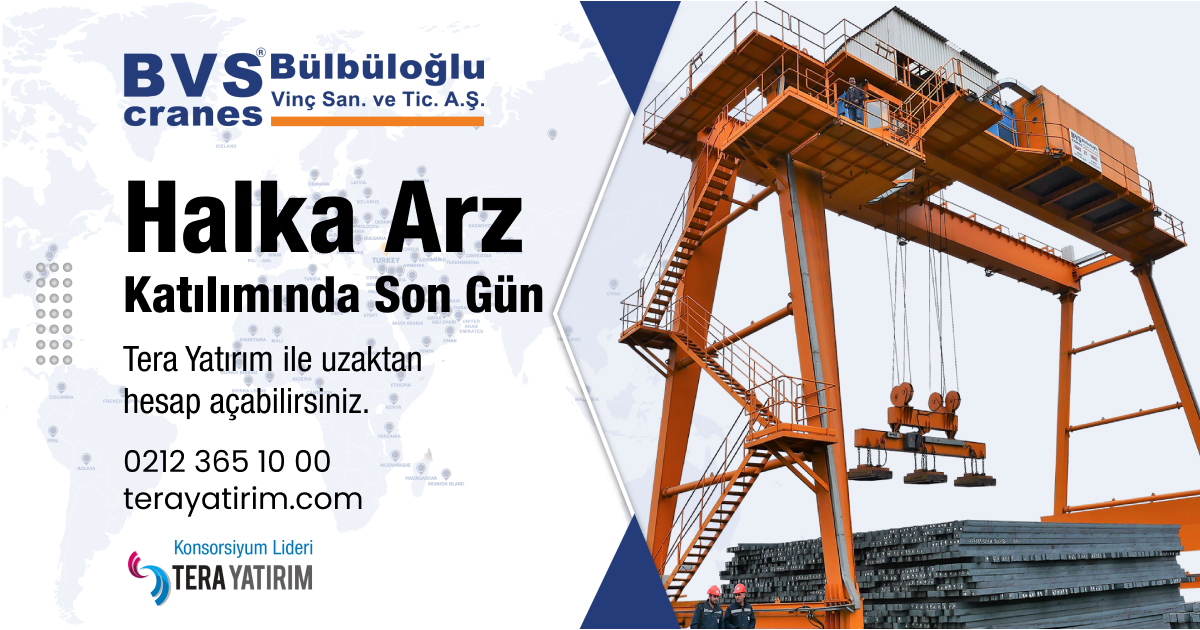 terayatirim's tweet photo. Bülbüloğlu Halka Arzının Katılımında Son Gün!

Tera Yatırım ile uzaktan hesap açabilirsiniz.

Hesap Aç: https://t.co/qtH0UT9CoH

#terayatirim #yatirim #finans #halkaarz #halkarz #tera #hissesenedi #bülbüloğlu #sanayi #ticaret #aş #bulbuloglu #bvs #bvscranes #cranes https://t.co/9QHaHKsTW8
