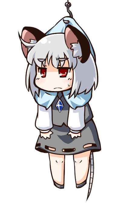 トレンドにナズーリンが入ってるので、昔描いたナズーリンを置いておきます 