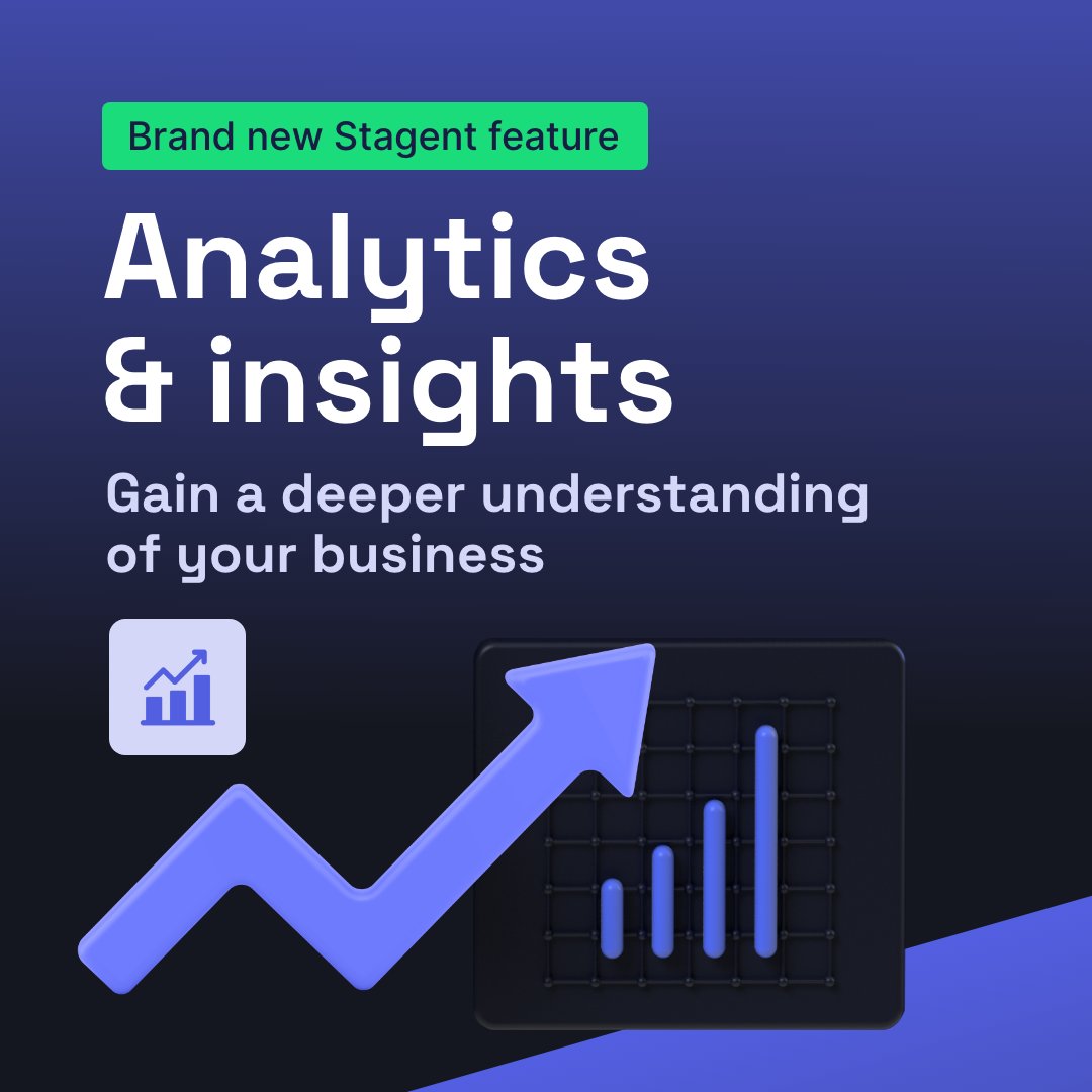 ⚡ 𝐅𝐞𝐚𝐭𝐮𝐫𝐞 𝐮𝐩𝐝𝐚𝐭𝐞

Track your progress with Analytics &amp; Insights, so you can easily trace your bookings, event details, and financial data at a glance.

𝐓𝐚𝐤𝐞 𝐚𝐝𝐯𝐚𝐧𝐭𝐚𝐠𝐞 𝐨𝐟 𝐚𝐥𝐥 𝐭𝐡𝐞 𝐧𝐞𝐰 𝐟𝐞𝐚𝐭𝐮𝐫𝐞𝐬 𝐨𝐧 𝐒𝐭𝐚𝐠𝐞𝐧𝐭.𝐜𝐨𝐦 𝐭𝐨𝐝𝐚𝐲! 🚀