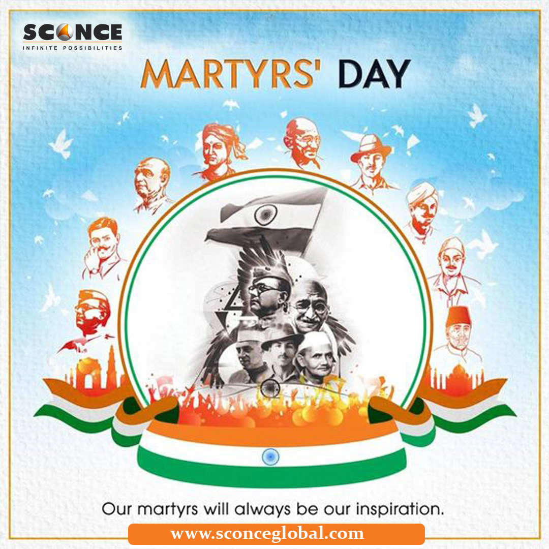 Salute to our soldiers who never thought about themselves but always thought about the country. Sconce Global wishing you all on Martyrs’ Day.
#Martyrsday #freedomfighter #IndianBrave #Indian #shaheed #martyr #india #SconceGloba