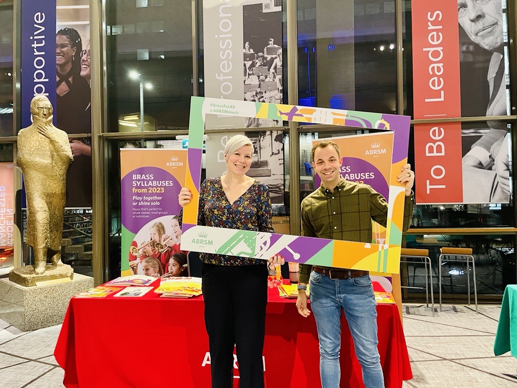 ABRSM's tweet photo. We had a fantastic time at @rncmlive Brass Band Festival this weekend! 🎺

Explore our 2023 Brass syllabus today: https://t.co/UQjFYNU9E5 ✅ https://t.co/FHeTnWnJFl