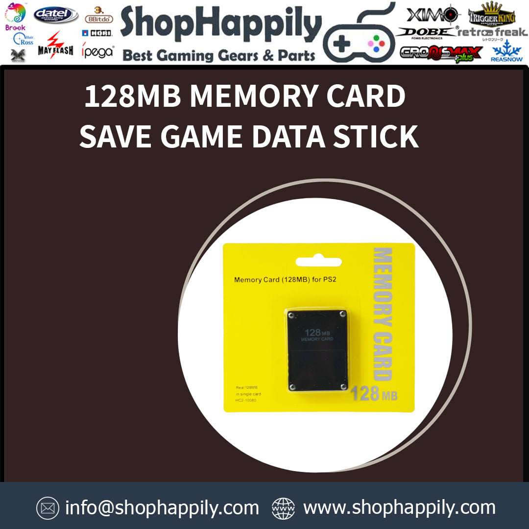 Shophappily1's tweet photo. All PlayStation 2 models, including the slimline, are compatible with a 128MB memory card. To save game data, you need a device with a fast transfer rate and a high 128MB storage.
Shop now: https://t.co/bVPqXLthrm

#shophappily #gamesshop #gaming #gamestyle #gameaccessories https://t.co/1mi3JXcmvD