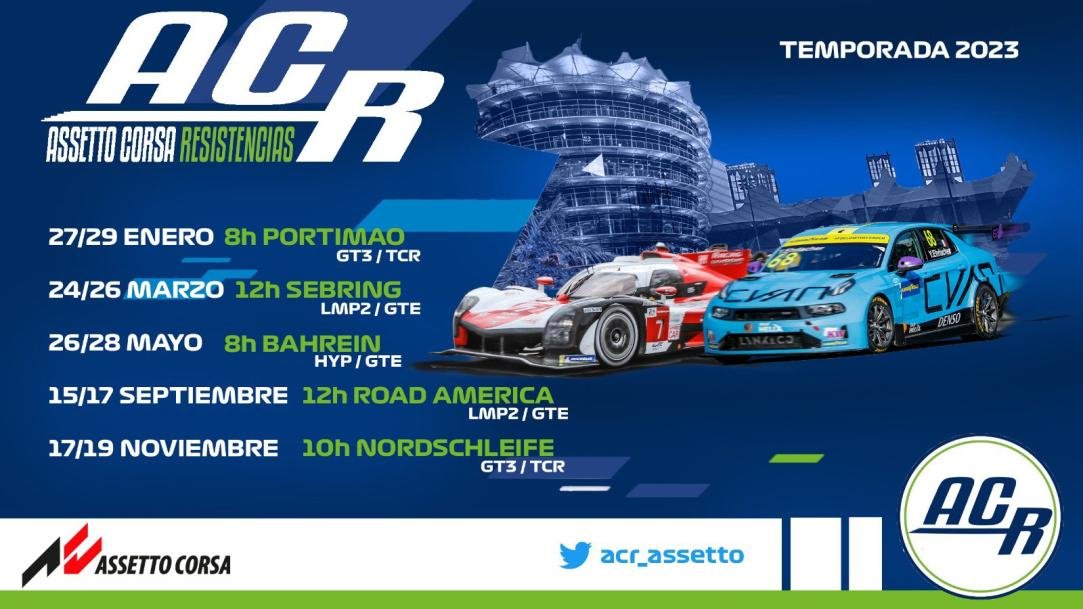 Acr_assetto's tweet image. 🟢🟢 INSCRIPCIONES ABIERTAS 🟢🟢

Ya están abiertas las inscripciones para las 12H de  Sebring.

2 Categorías: 
🔸 LMP2 Oreca 07
🔸 GTE Corvette C8R

Retransmisión de las 12H integras. @RazemonTV_ 

Te las vas a perder??

Discord👇
discord.gg/TU2hpUWMJ7