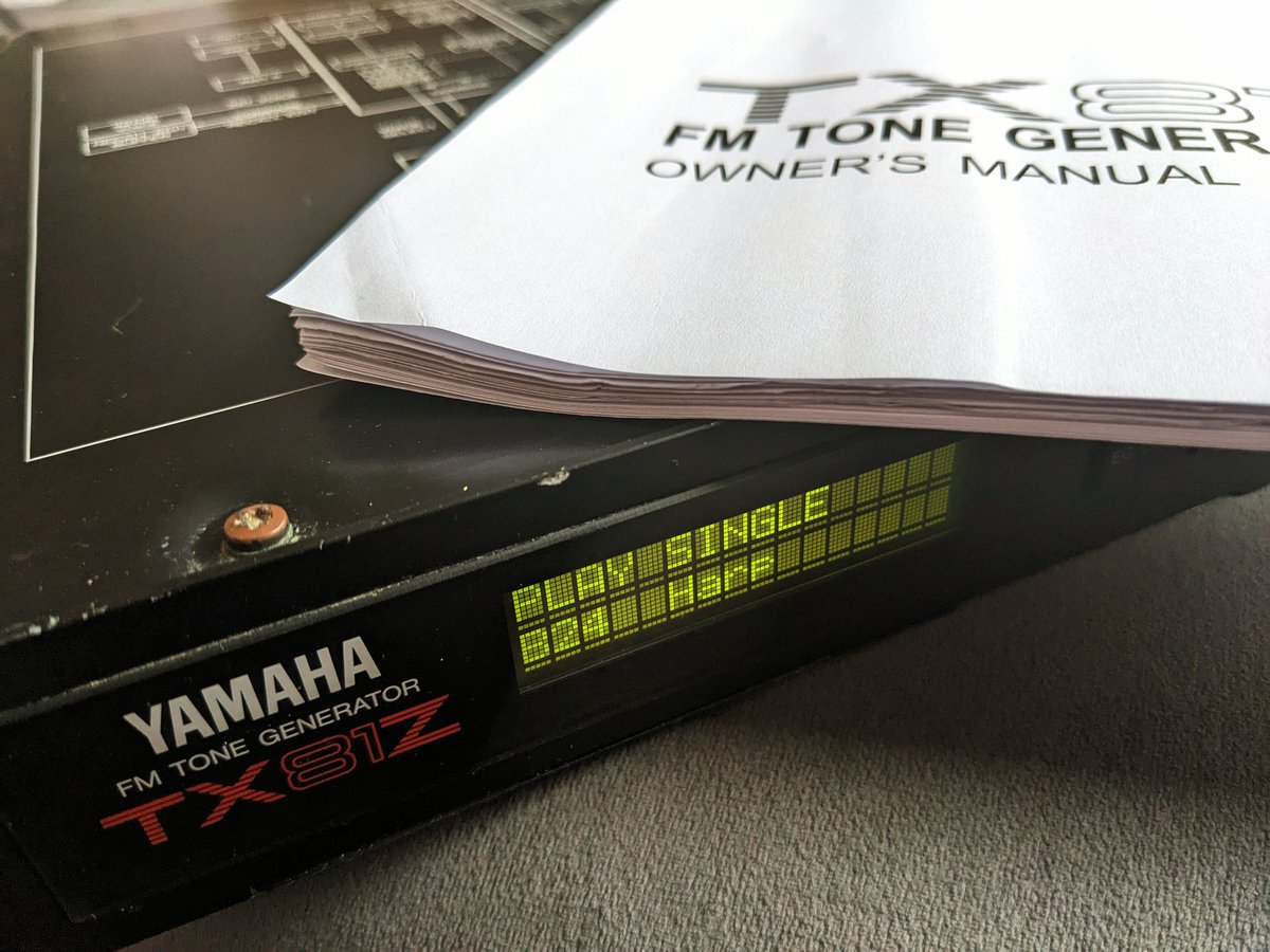 TheMetamorphUK's tweet image. Well,that&apos;s my morning sorted!
#yamahatx81z #fmsynthesis