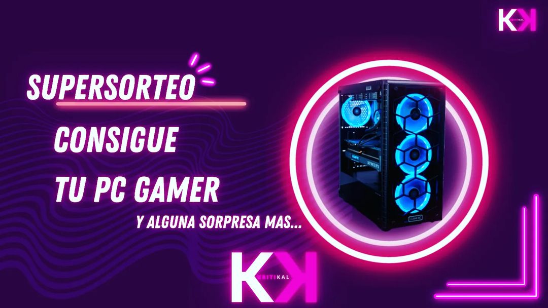 Que mejor bienvenida para nuestro equipo canario que sortear un PC gamer para tod@s!
Requisitos:
- Sigue nuestra cuenta oficial <a href="/KritikalSquadEC/">KritikalSquadEC</a> 
- Dar like y rt a esta publicación
- Menciona a 3 amig@s
Puedes participar hasta el 27 de febrero de 2023 hasta las 23:00 hora canaria