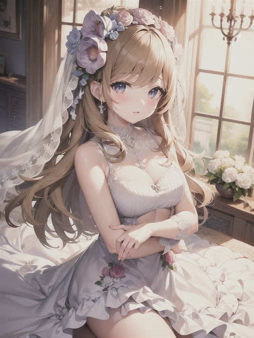 普通に見せられる絵が出力できた、上にも書いたけど背景もまっすぐでても普通だしこれはAIって相当じっくり見ないと見分けつかないのでは?

#イラストAI 