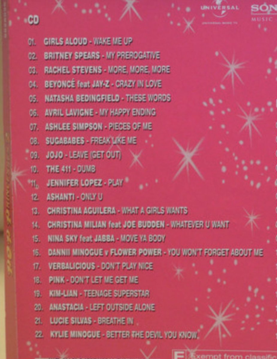 flamencolambada's tweet image. the greatest album of all time?  Pop Princesses 2