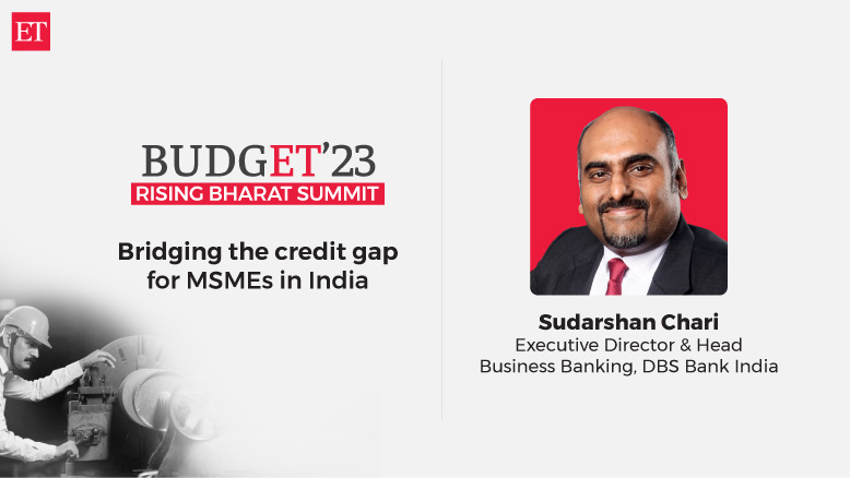 EconomicTimes's tweet image. #BudgET2023 #RisingBharatSummit | At 4 PM, join us for the #KeynoteSpeech by Sudarshan Chari, Head-Business Banking, @DBSBankIndia on 'Bridging the credit gap for MSMEs in India' | youtu.be/50M2QqA8Q1I
#MSME #Episode12