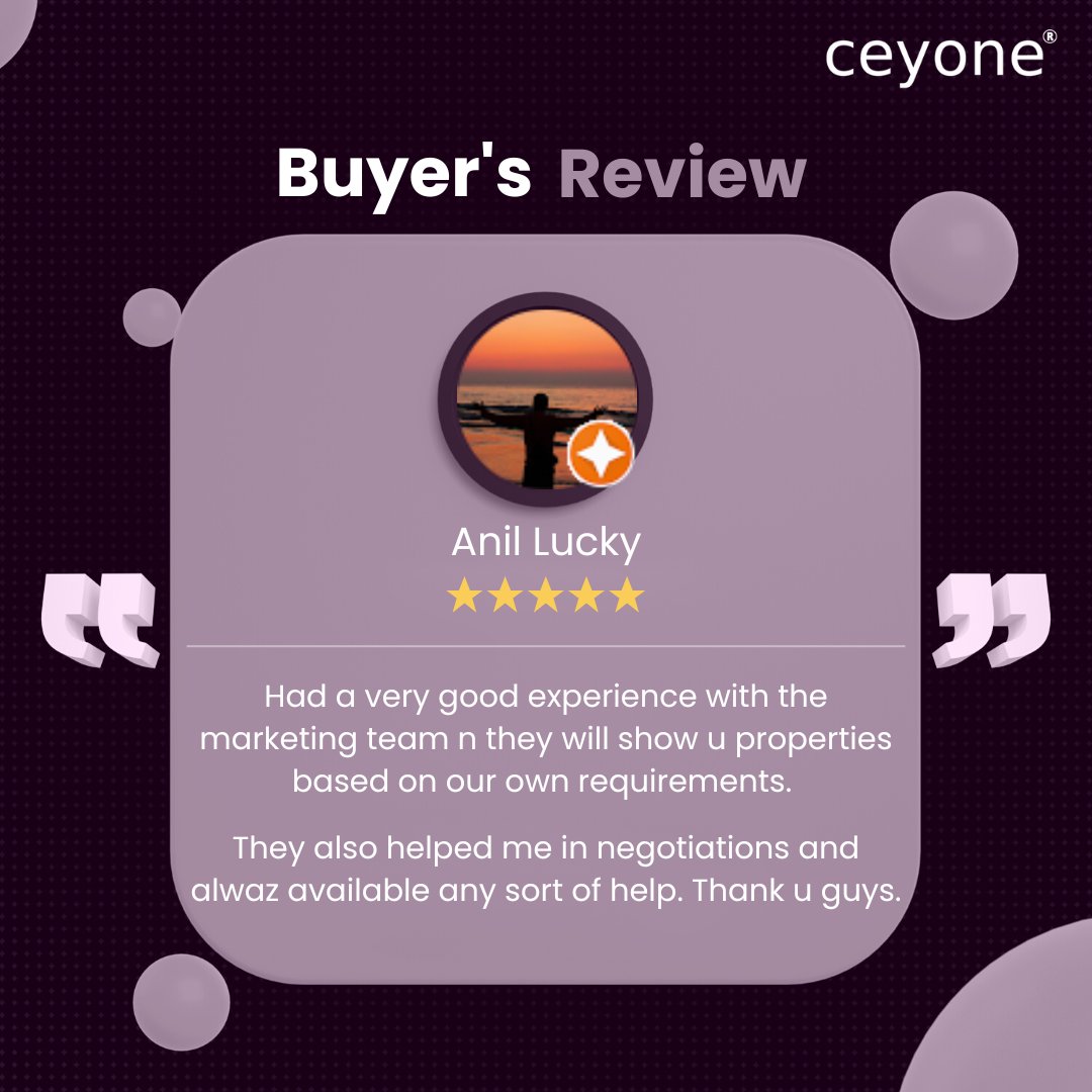 theceyone's tweet photo. Here's what one of our Homebuyers says about us!
#buyersreview #clientreview #customerreview #clienttestimonial #customertestimonial #happycustomer #happyclient #ceyone #CEYONE #marketingagency #homebuyersguide #homebuying #ceyonemarketing #homebuyingservices #home #housewarming https://t.co/PBrVLcrFGD