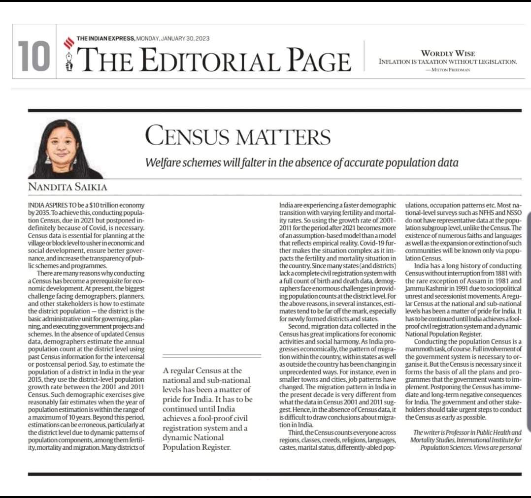 International Institute for Population Sciences (@iipsmumbai) on Twitter photo 