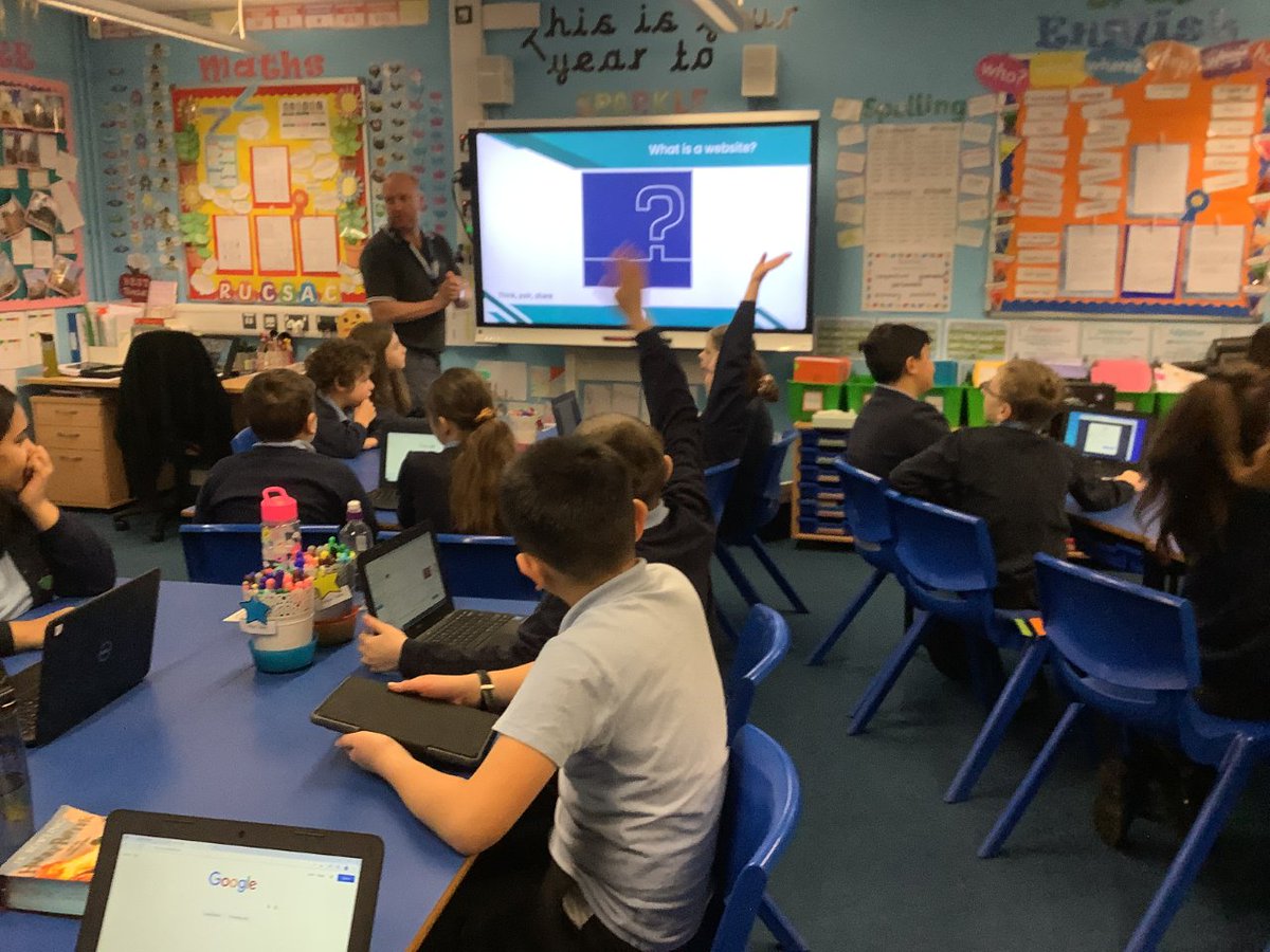 edwardeldersch's tweet photo. Year 6 are very excited to have the wonderful @squirrellearn @LJASquirrel in class with us today for a day of creating their own websites! https://t.co/RloYuOJYHP