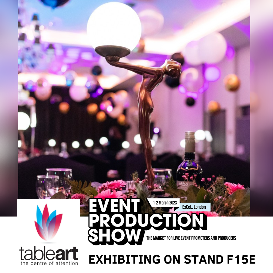 EventProdShow's tweet photo. 💫Check out stunning centrepiece design and unique event styling by @TableArt🌠✨
Get your free visitor pass to see them in on 1-2 March 🎫https://t.co/5i3QLNOeSp
#outdoor #events #festivals #eventdecor #eventtheme #eventtheming #themedparty #centrepiece #bespoke #eventdesign https://t.co/xQaFisgtZN