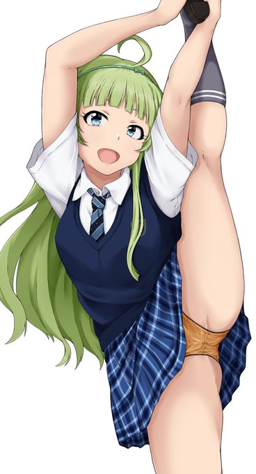 ワタシだって身体は柔らかいんだヨ〜。ほら、こんな感じにネ♪

( P◜◡◝ )<わっ、すっごい柔らかさ♡
 ⊃🍞⊂ 