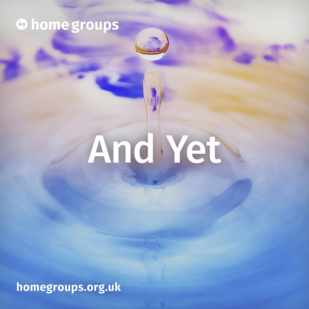 HomegroupsUk's tweet photo. Study the relationship between joy, grief and lament with Racheal Newham using the wonderful book And Yet as your guide. An ideal study for Lent.
https://t.co/h4ldmcaiAf
#smallgroups #smallgroup #homegroup #homegroups #lent #biblestudy #lament #Joy https://t.co/MSkqEApEgM