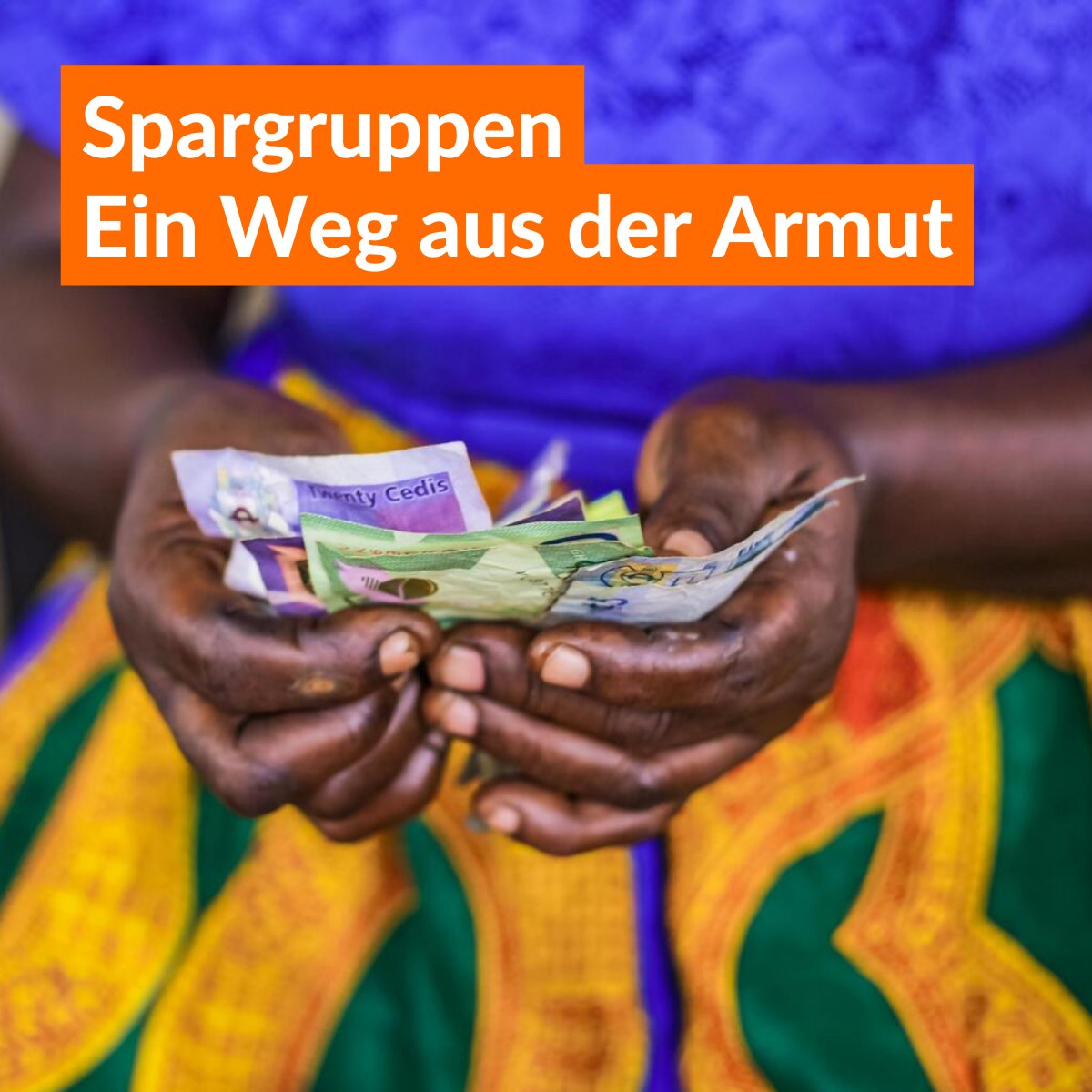 WorldVisionDe's tweet photo. 1,4 Mrd. Menschen weltweit haben kein Konto ❗ & damit keinen Zugang zu Darlehen; kein Schutz für ihr Geld. Spargruppen können finanzielle Inklusion ermöglichen und ein Weg aus der Armut sein. https://t.co/PoaOCtnpUL
#savinggroups #financialinclusion #Geld #moneysaving https://t.co/9lRvRKjoNS