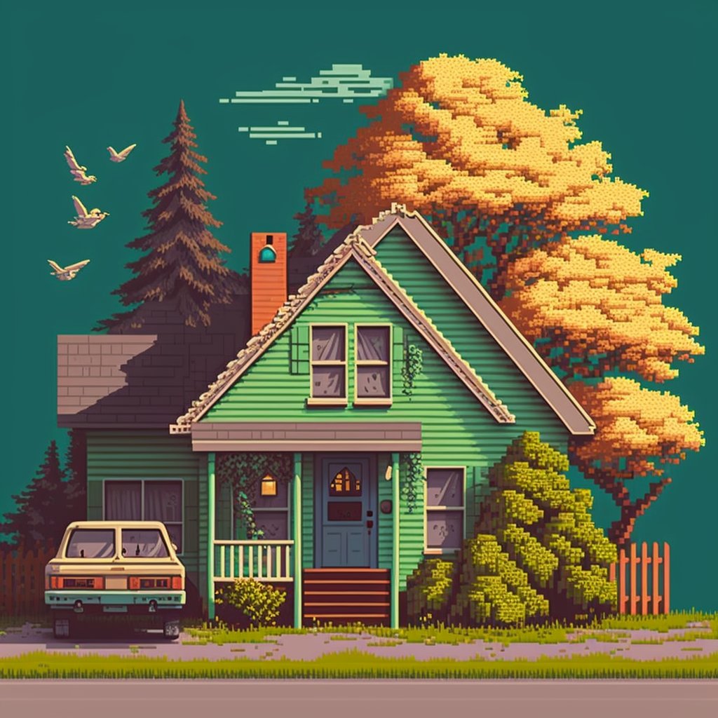 artlibai's tweet photo. #Aseprite, #PixelArt, #RetroFamily, #HouseScape, #PixelArtist, #Retrogaming, #PixelLife, #RetroDesign, #PixelDesign, #RetroStyle. https://t.co/CHzGKM0Lxu