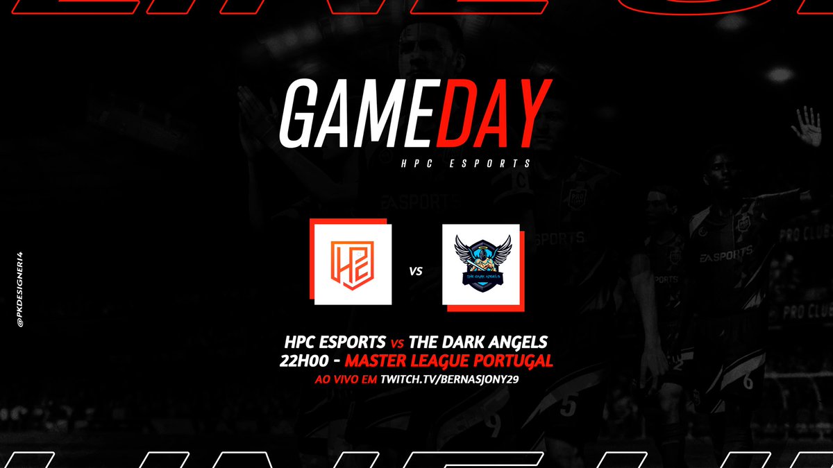 Hoje a nossa equipa de pro clubs entra em campo para disputar a terceira jornada contra os Dark Angels a contar para a @vpg_pt 🟠⚫️

📺Twitch.tv/bernasjony29 

#ReachYourDreams