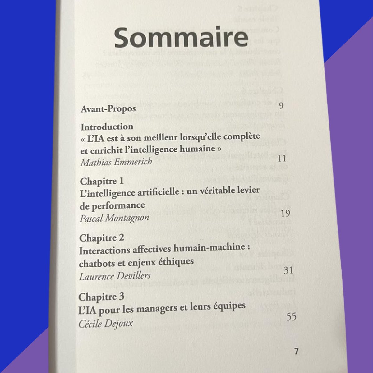 Cecile Dejoux (@ceciledejoux) on Twitter photo Fière d'avoir contribué à cet ouvrage sur l'IA coordonné par Pascal Montagnon <a href="/omneseducation_/">OMNES Education</a> ! 📖
#ia #intelligenceartificielle #iapourtous #livre <a href="/LeCnam/">Le Cnam</a> <a href="/ESCP_bs/">ESCP Business School</a> <a href="/CornerstoneInc/">Cornerstone OnDemand</a> <a href="/julhietsterwen/">julhiet sterwen</a> Fière d'avoir contribué à cet ouvrage sur l'IA coordonné par Pascal Montagnon <a href="/omneseducation_/">OMNES Education</a> ! 📖
#ia #intelligenceartificielle #iapourtous #livre <a href="/LeCnam/">Le Cnam</a> <a href="/ESCP_bs/">ESCP Business School</a> <a href="/CornerstoneInc/">Cornerstone OnDemand</a> <a href="/julhietsterwen/">julhiet sterwen</a>