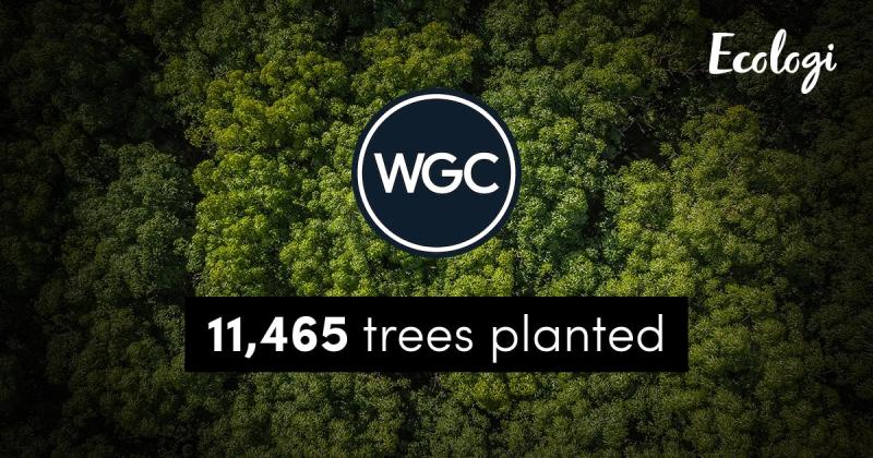 wgc_ltd's tweet photo. in 2023 WGC is committed to planting at least 2,000 trees each month with the support of the amazing team at @Ecologi_hq. Collective contributions like ours, help Ecologi have a huge impact, with over 57 million trees funded and 2.4 million Tonnes of CO2e avoided.  #climateaction https://t.co/L6TEi7yMwm
