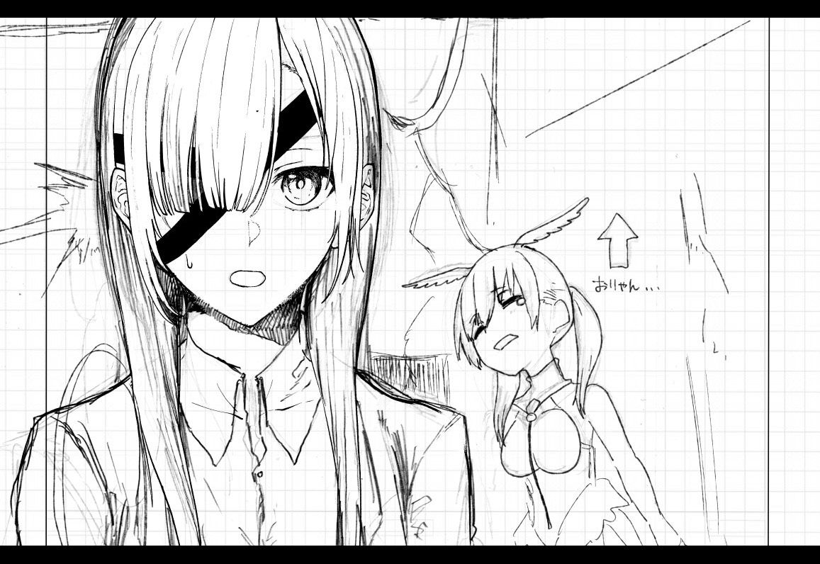 WIP in 1/30 
↑はコミケのときのクリアファイル絵でした
ちょっとだけ、長い一人旅がはじまると思います 