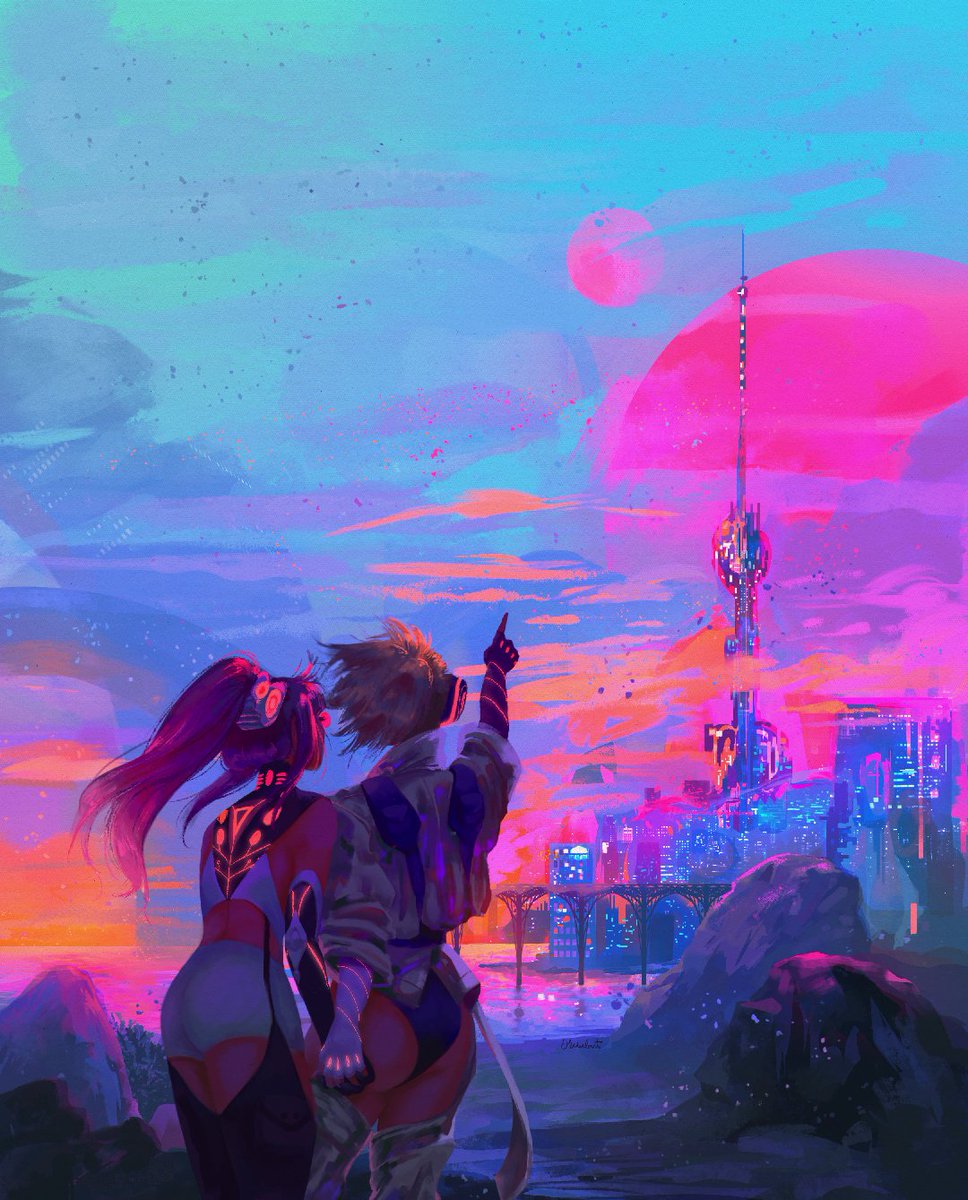 GM art frens 🚀✨ turn off the negative noise &amp; don't be afraid to experiment! 🙉🖍️