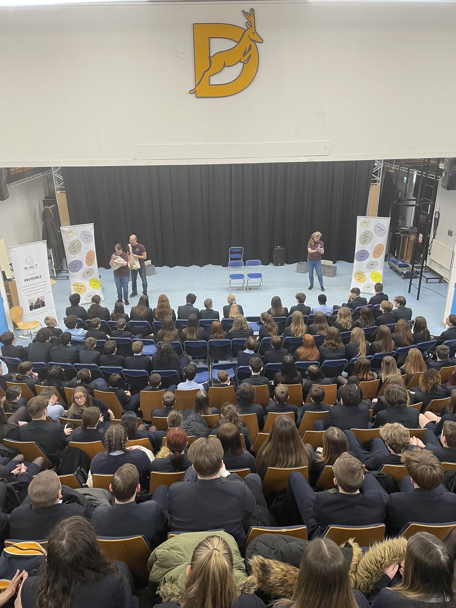 Thanks @NActTheatre @AliceERyan for a great performance of #Invisible to our Year 9 and 10 this morning #imatterasanindividual #👏🏼🎭 #thepowerofdrama