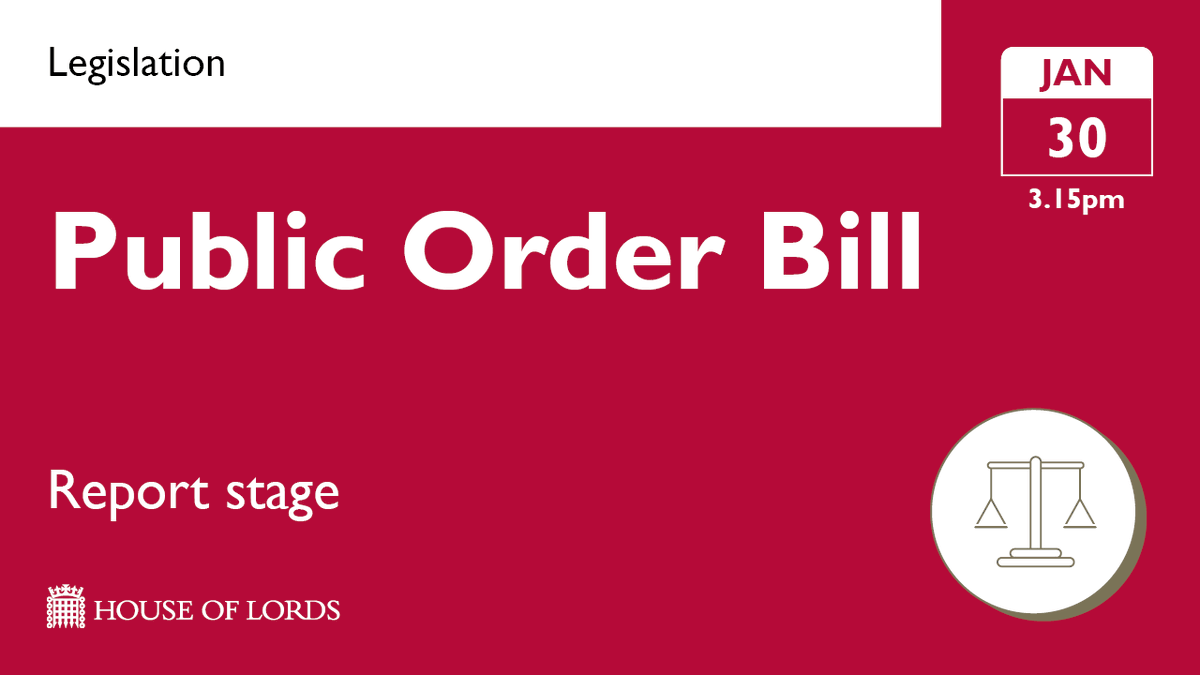 Public Order Bill report stage