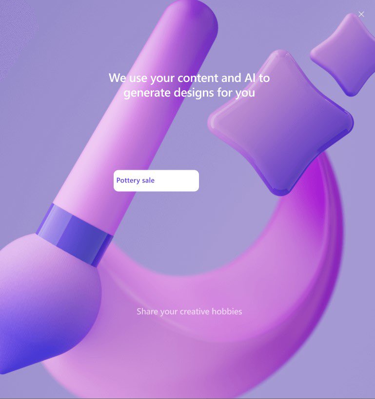 NabilAlMarek's tweet photo. Salut @BastiUi - suite à ta dernière vidéo « les tendances DESIGN pour réussir en 2023 » dans laquelle tu parles du Claymorphism, ça m’a rappelé ce que j’ai vu sur mon compte Office et BTW : Microsoft utilise aussi ce genre de design pour son site Microsoft designer. https://t.co/cMXYdoVaXX