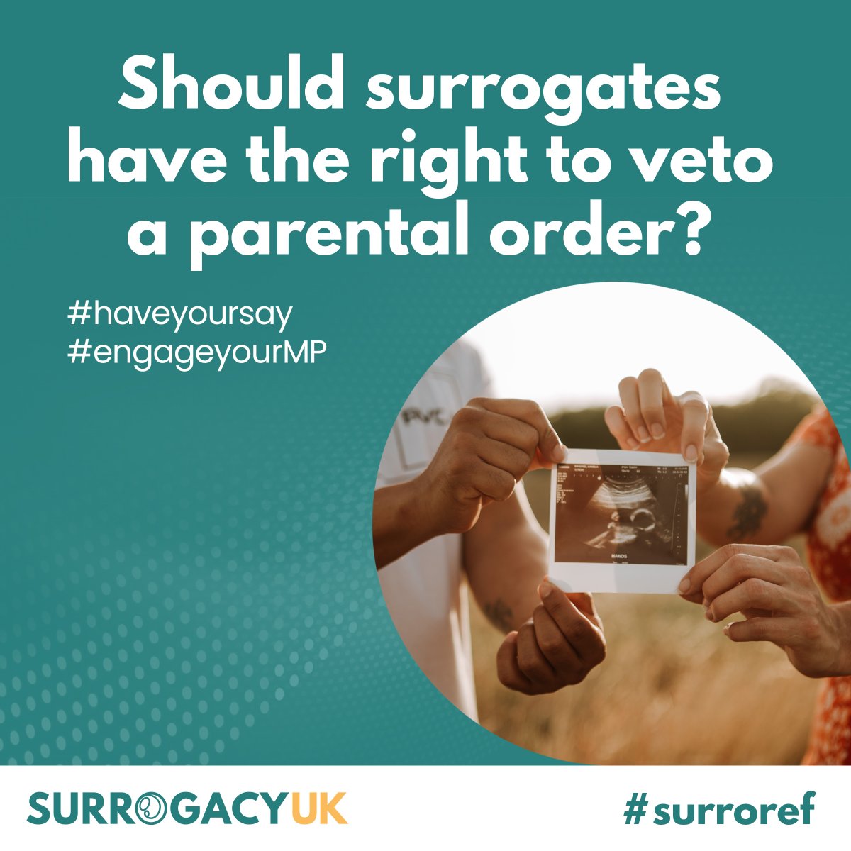 SurrogacyUKorg's tweet photo. Join us on Sunday 5th February for our free webinar explaining how you can help change surrogacy law for the better! 

This event is for anyone considering surrogacy, surrogates, parents through surrogacy and IPs!

https://t.co/GCwjCIxKdO

#haveyoursay #engageyourMP #surroref https://t.co/vK14JlBZIi