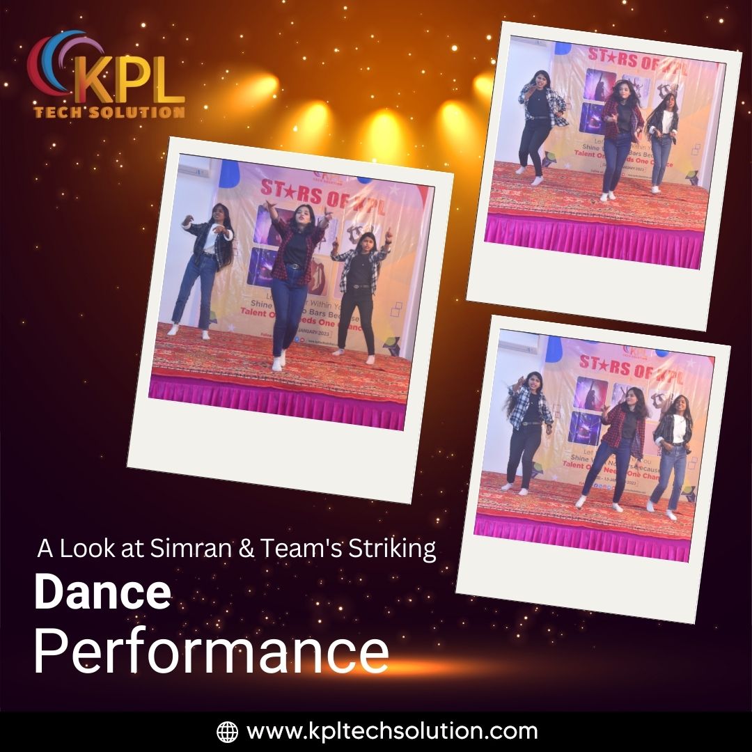kpltechsolution's tweet image. With a remarkable display of coordination &amp;amp; confidence,
it was an exceptional dance performance by Simran and the Team at —(••÷[ 𝐒𝐭𝐚𝐫𝐬 𝐨𝐟 𝐊𝐏𝐋 ]÷••)—, a fantastic talent show organized by KPL Tech Solution Pvt. Ltd.

#dance #groupdance #talentshow #hiddentalent