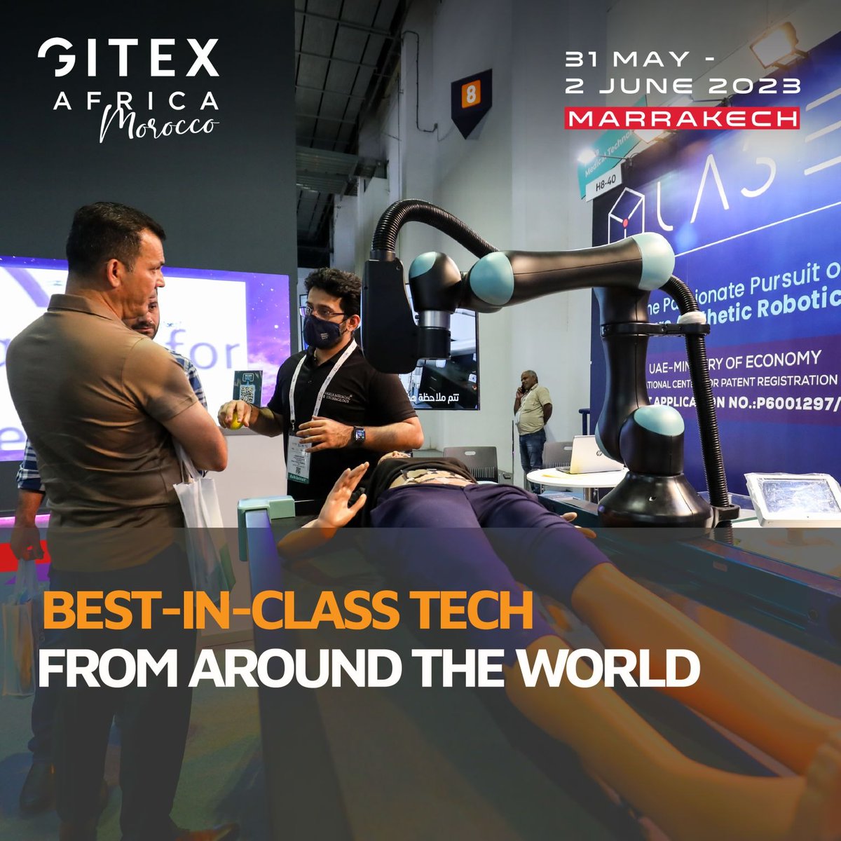 DailyNewsEgypt's tweet photo. The next biggest digital economy is here. GITEX AFRICA brings you the unrivalled tech and business opportunities, in the next multi-billion-dollar market in the making.
Daily News Egypt is thrilled to announce Media Partnership with GITEX AFRICA.
#GITEXAFRICA #Africa #AfricaTech https://t.co/dB7prD1IxO