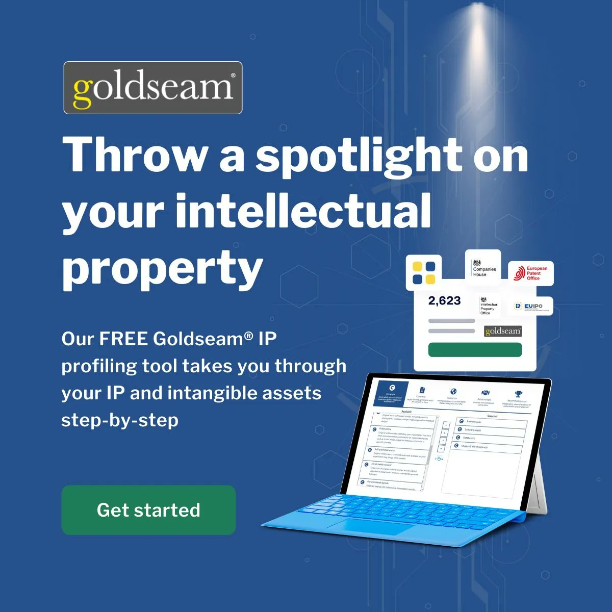 inngot's tweet image. 💡 Get to grips with your intellectual property with Inngot&apos;s FREE Goldseam® IP profiling tool that takes you through your IP and intangible assets step-by-step

Visit the Goldseam page here: buff.ly/3J9XBjo 

#intellectualproperty #iptools