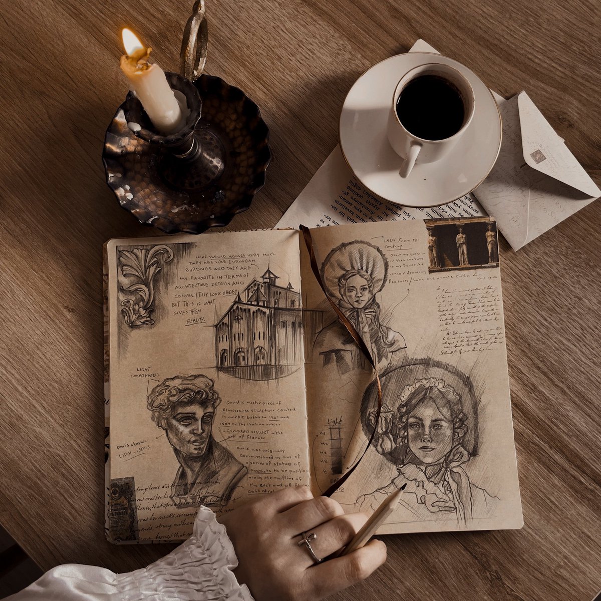 The artist                               The art