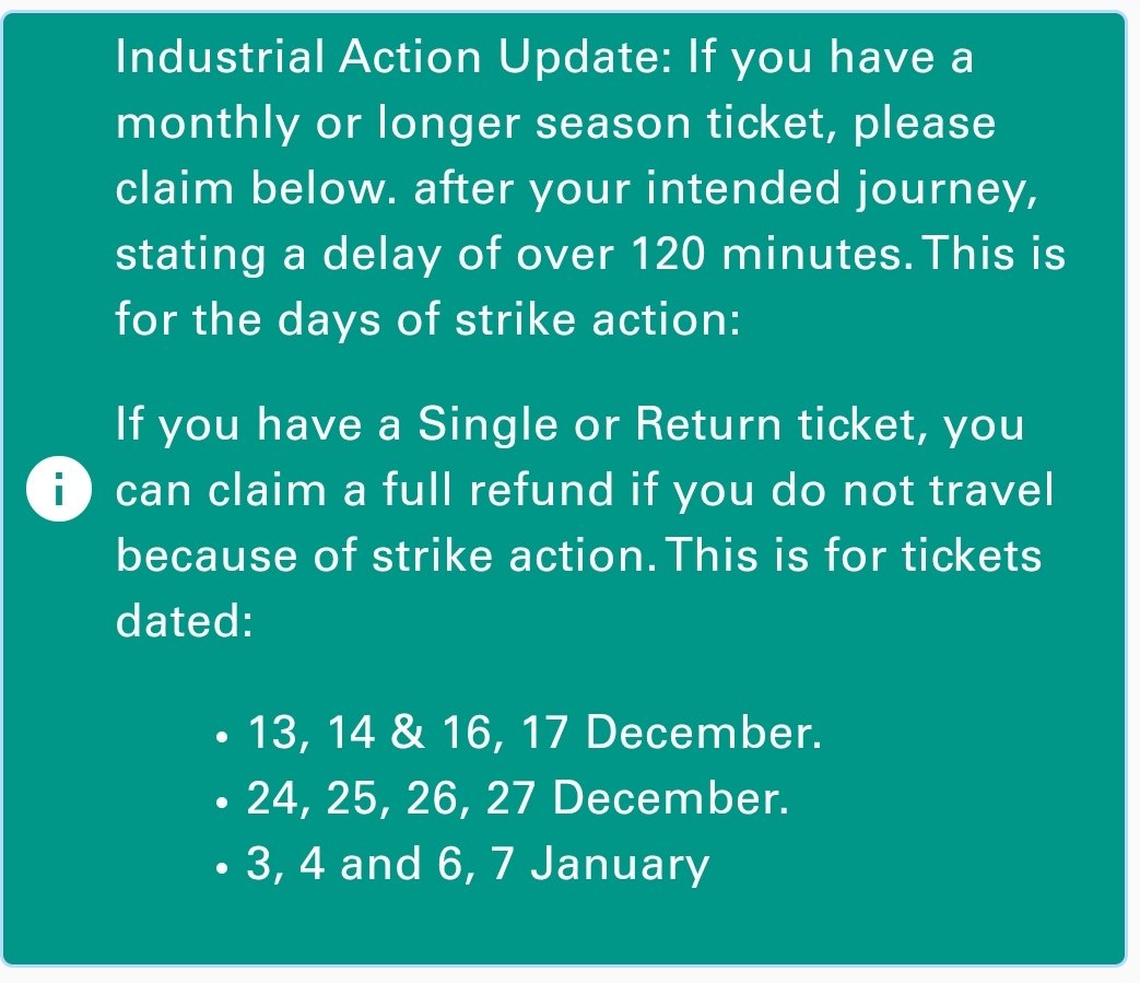 CaptRodwell's tweet photo. @GWRHelp Weeklies aren't mentioned here https://t.co/w5UiFdnUv9 it specifically says monthly or longer https://t.co/SpUN6vNBtz