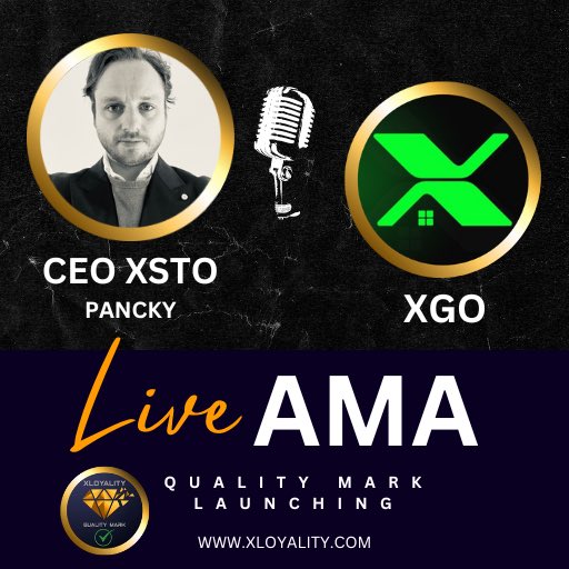 🎙️ LIVE AMA

Host <a href="/pancky19/">Pancky #XRP 🇳🇱</a> 
Project: <a href="/xGO_dApp/">xGO</a> 
Website new approved partner:
xgo.ai

Date: January 30, 2023
Time: 2 p.m. UTC
Location: t.me/XLoyalitYoffic…

Extra: 5 winners / 50 XRP each
Rules: attend Live AMA

Please: Retweet, like, tag and join🔥