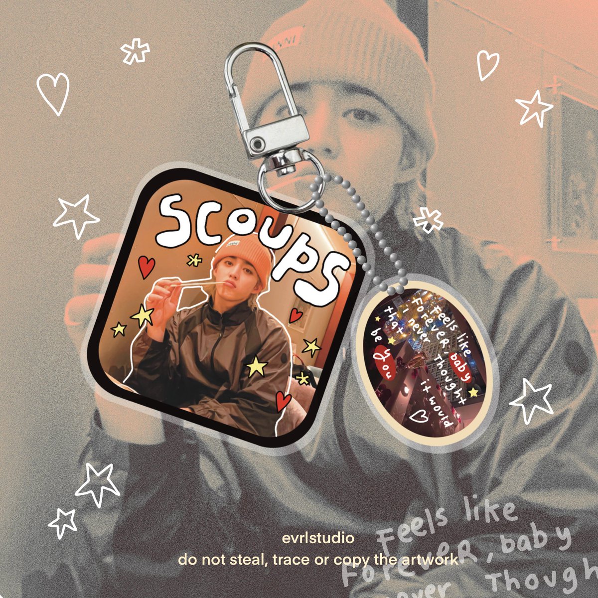 bluemebleu's tweet photo. Keychain Design
by Everlasting Studio
#디자인커미션 #컵홀더디자인 #컵홀더커미션 #공지디자인 #공지커미션 #포스터디자인 #jasadesign #jasadesain #design #designcommission #kpop #evrlstudio #SEVENTEEN #SCOUPS https://t.co/z7eb5baEeb