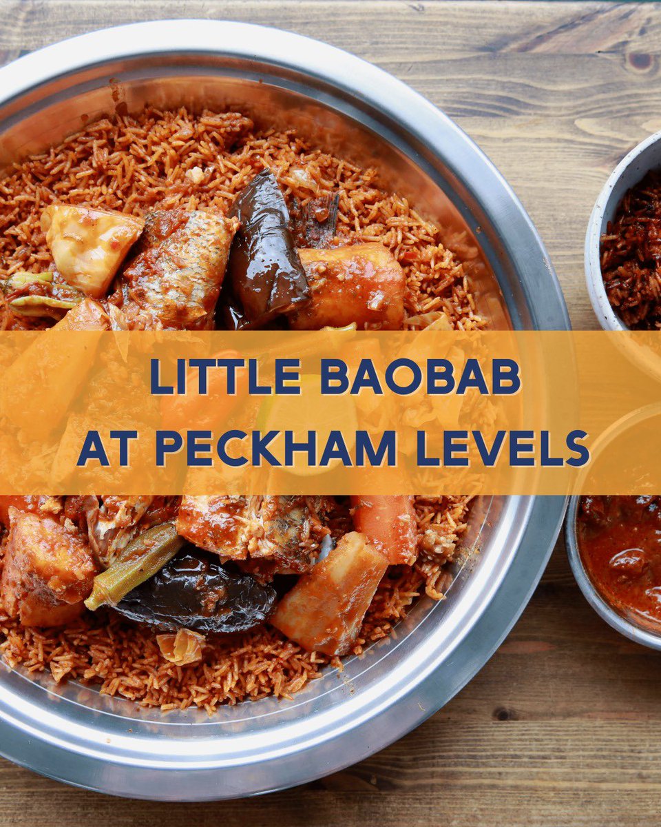 peckhamlevels's tweet photo. @LittleBaobabUK will be opening at Peckham Levels on 10th February! 🧡

To celebrate, Little Baobab will be throwing a FREE launch party up on Level 6 on Friday 10th with live Senegalese music and free tasters of Chef Khadim’s Senegalese cooking 😛

https://t.co/PygEAvzTco https://t.co/XI0RFSXdE9