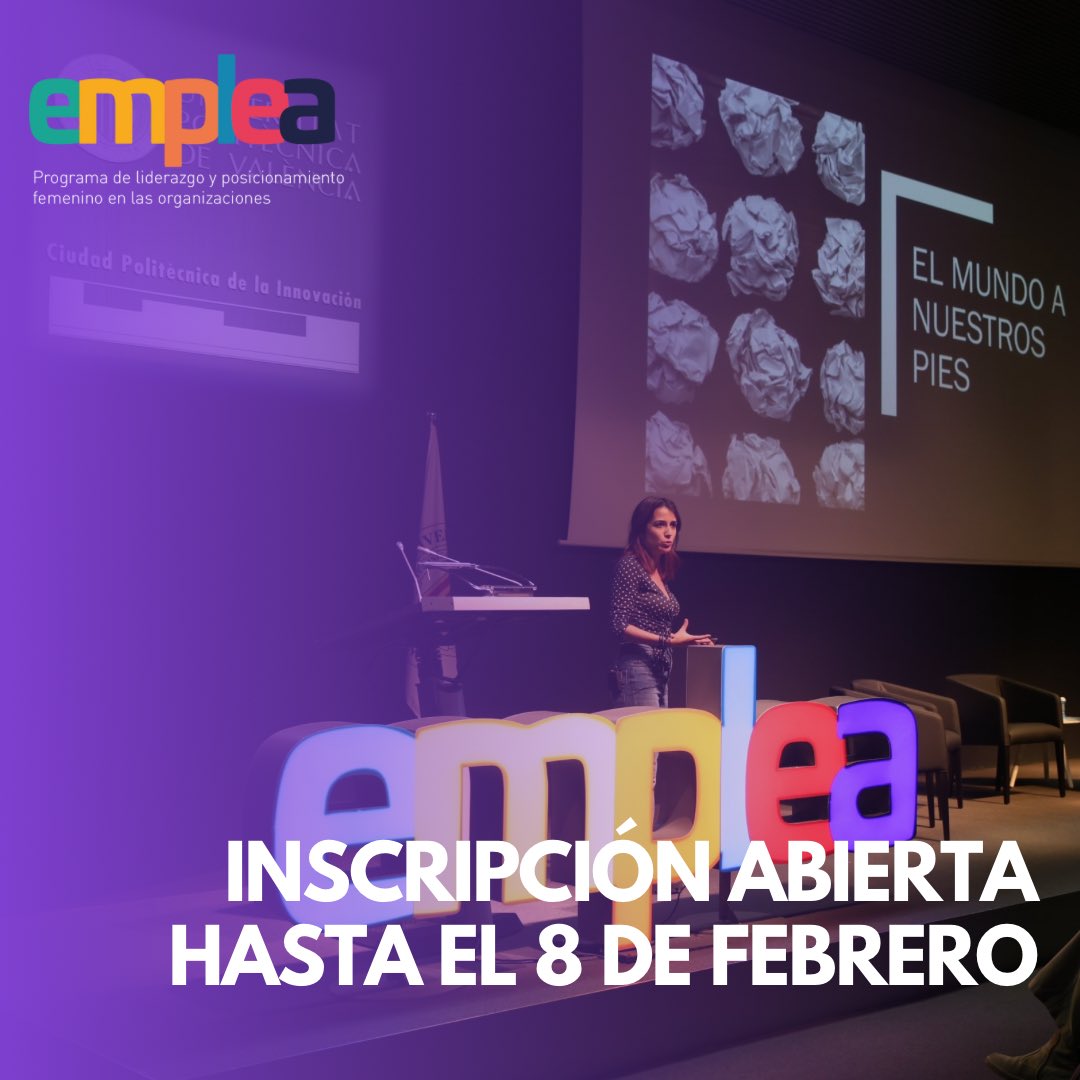 upvsie's tweet photo. Aún quedan 10 días de plazo 🗓️🙆🏼♀️ para que se cierre la inscripción de #EMPLEAUPV . Podéis hacerlo a través de la web, rellenando el formulario. 📝
Además, podéis acceder también al vídeo y las fotos del evento.
Entra en www.emplea.webs.upv 🙆🏼♀️
#empleaupv #mujeres @UPV @daupv https://t.co/YW3Q1fvyo3