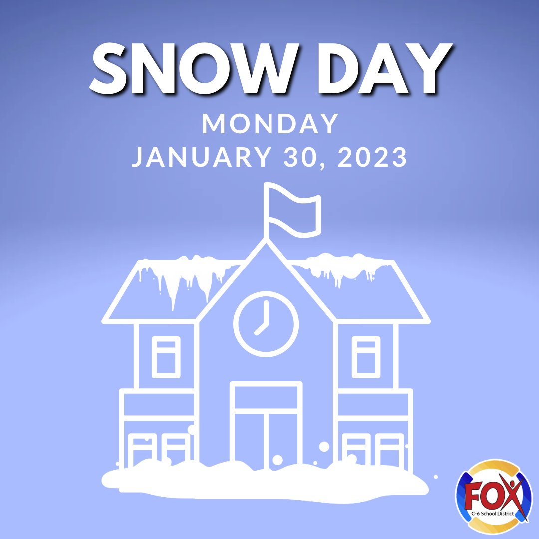 All classes are canceled for January 30, 2023, due to inclement weather. Please remember that Character Kids Club does not operate a snow day program and is also canceled. 

Stay safe. Stay #FoxC6Strong.