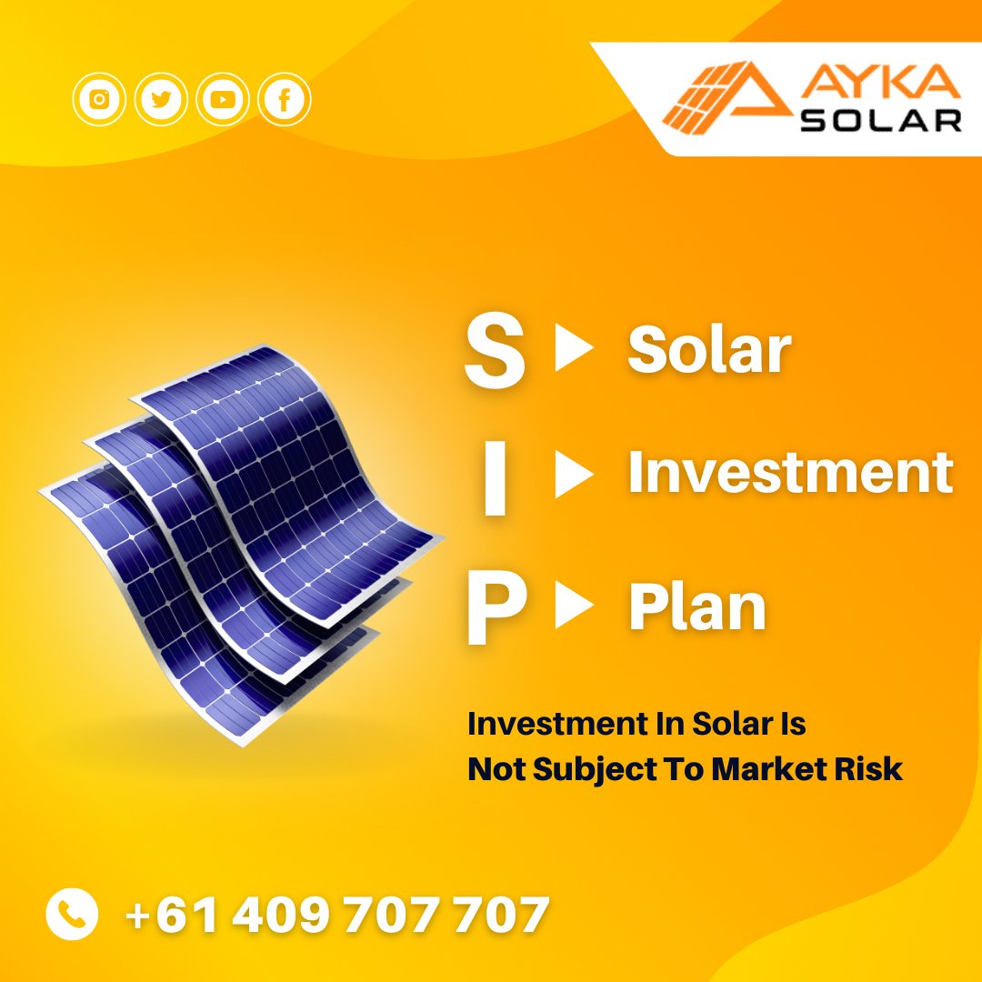 Shine bright with a smart solar investment. Say goodbye to market uncertainty and hello to sustainable returns.
.
.
#aykasolar #ayka #solarinvestment #gosolar #sustainablefinance #InvestinSolar #solarenergy #solarpanels #Sustainable